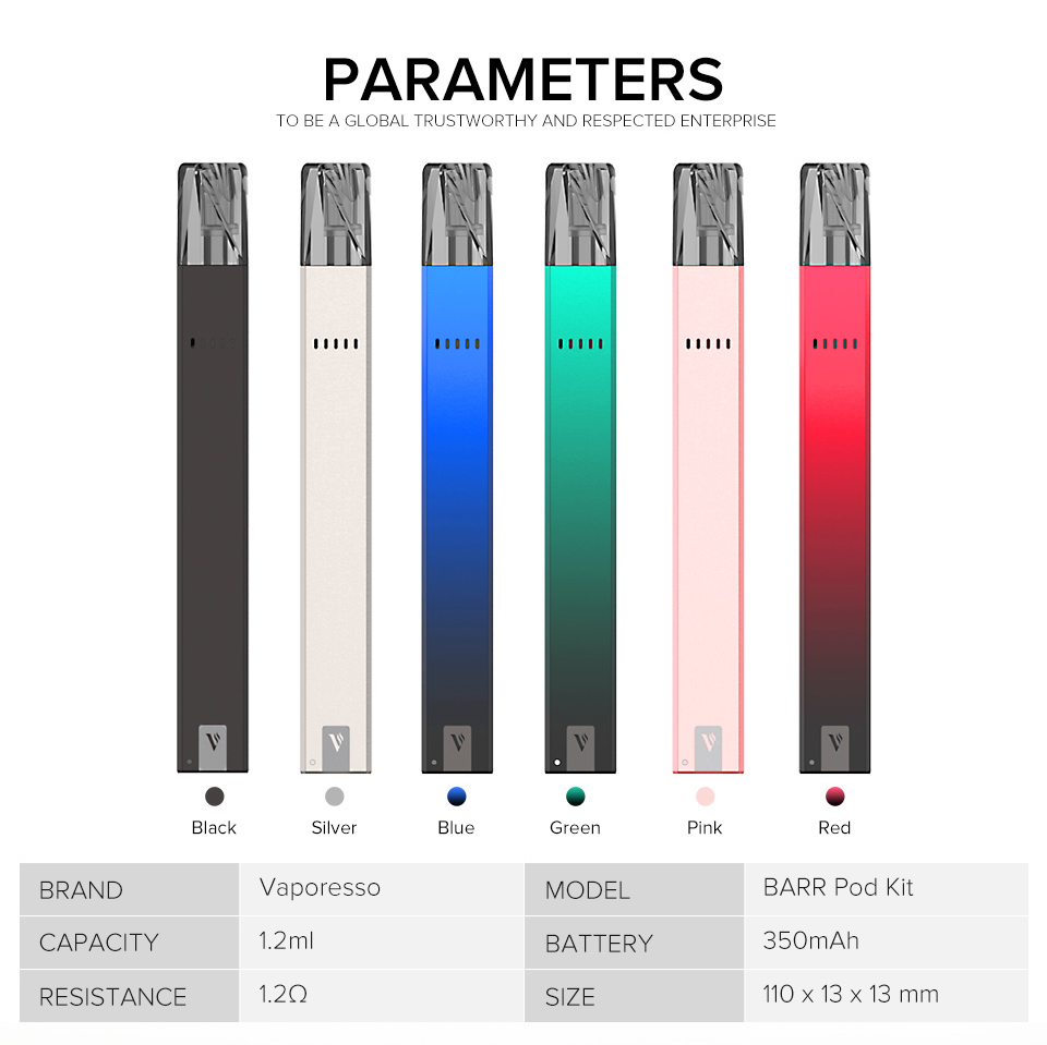 Vaporesso Barr Pod Kit 350mah – Lebanon Vape Zone