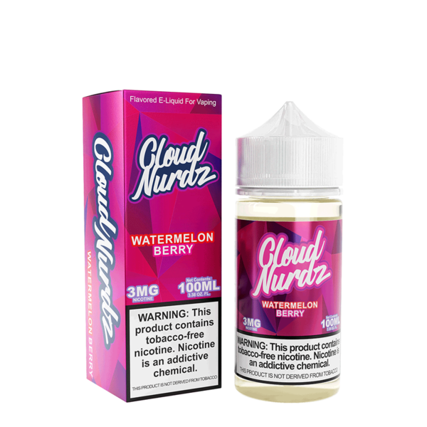 Cloud Nurdz Watermelon Berry 100ml – Lebanon Vape Zone