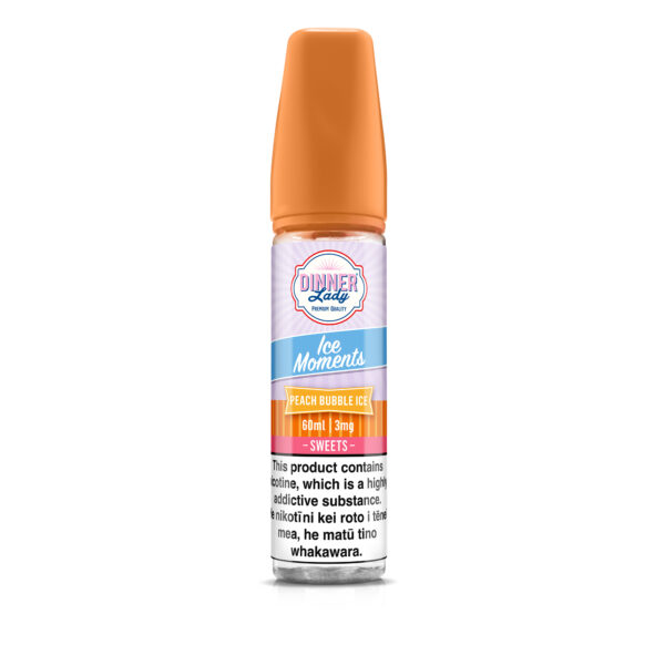 Dinner Lady Moments - Peach Bubble Ice 60ml