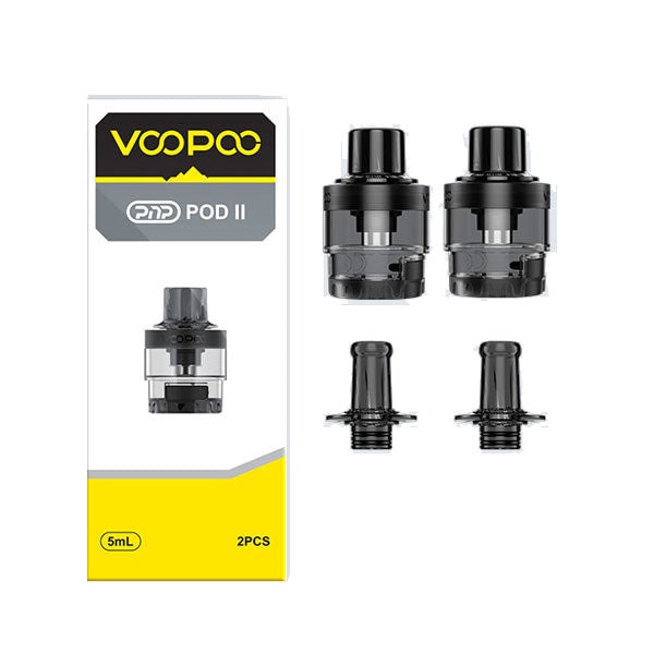 VOOPOO Empty PnP Pod II Cartridge 4.5ml / 5ml (2pcs) – Lebanon Vape Zone