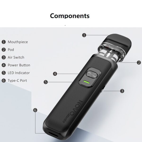 SMOK Novo Master Pod System Kit 1000mAh 2ml - Image 3