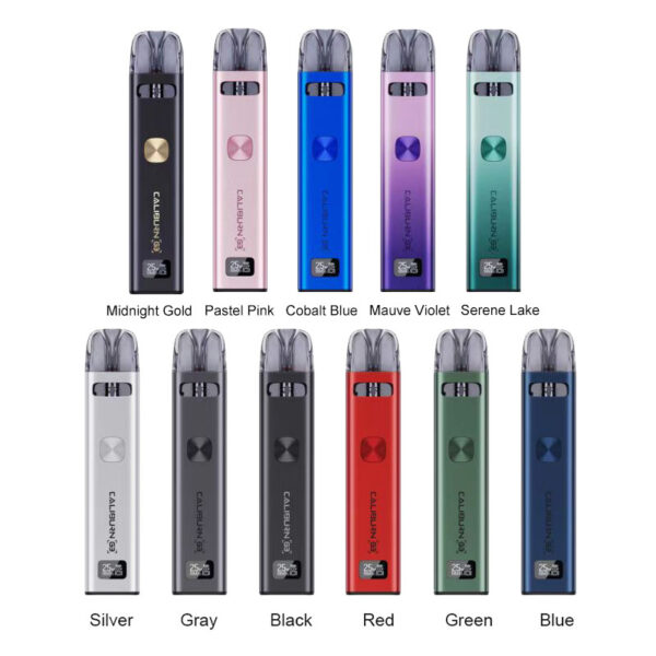 Uwell Caliburn G3 Pod System Kit 900mAh 2.5ml - Image 2