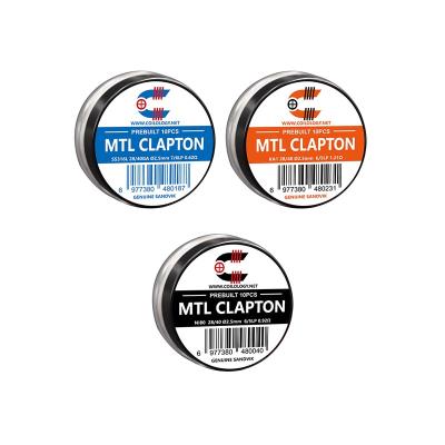 Coilology Pre-built MTL Clapton Coil 10pcs