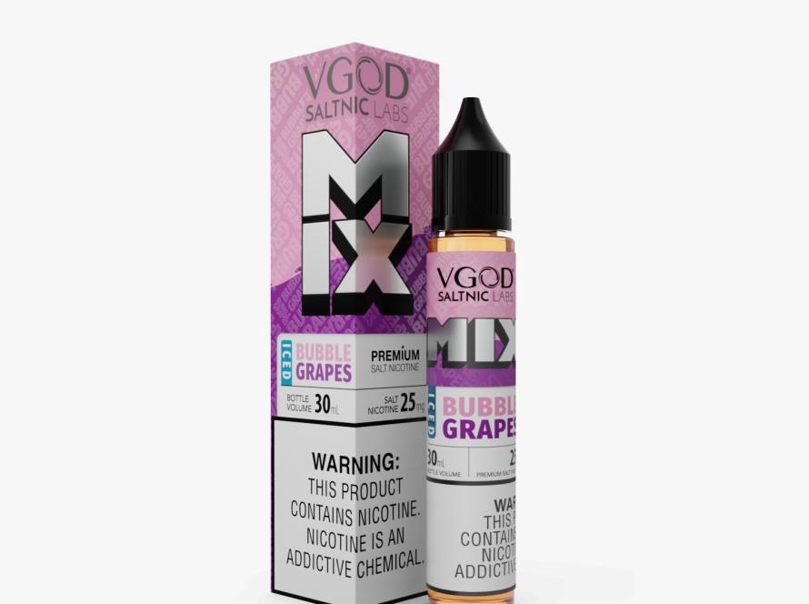 Vgod Saltnic Mix Bubble Grape Iced 30ml