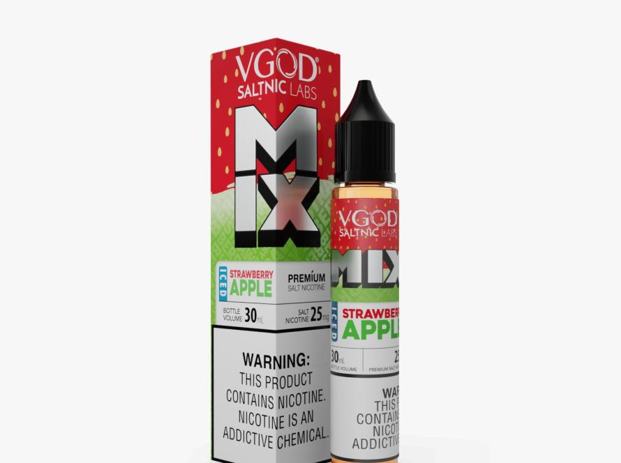 Vgod Saltnic Mix Strawberry Apple Iced 30ml