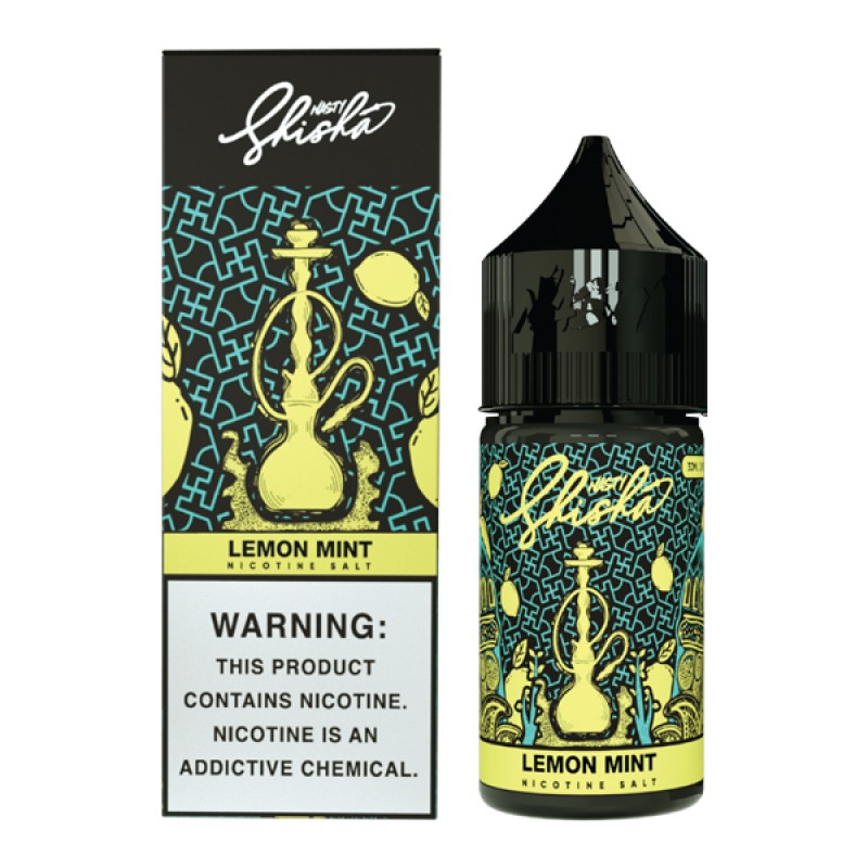 Nasty Juice Saltnic Shisha Lemon Mint 30ml