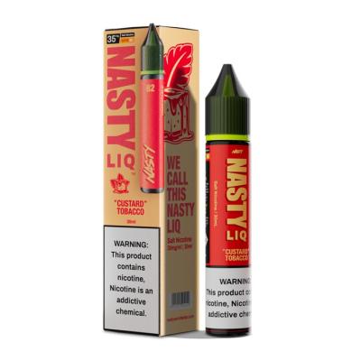 Nasty Liq Saltnic Custard Tobacco 30ml