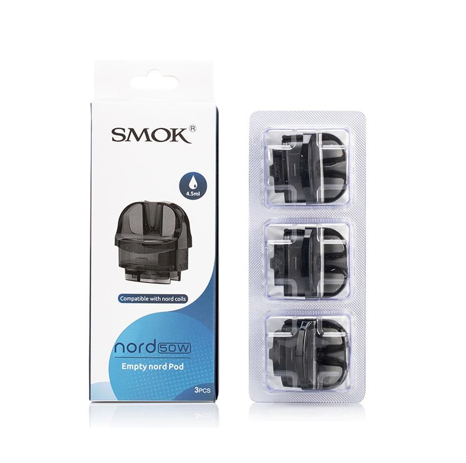 SMOK Nord 50W Replacement Pods (3pcs)