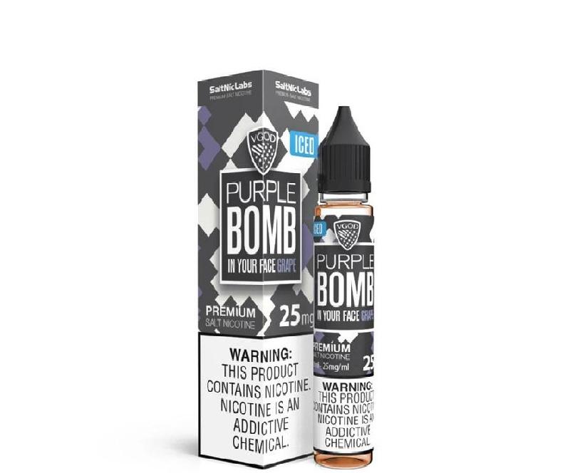 Vgod Saltnic Purple Bomb Ice 30ml