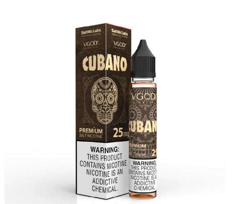 Vgod Saltnic Cubano 30ml