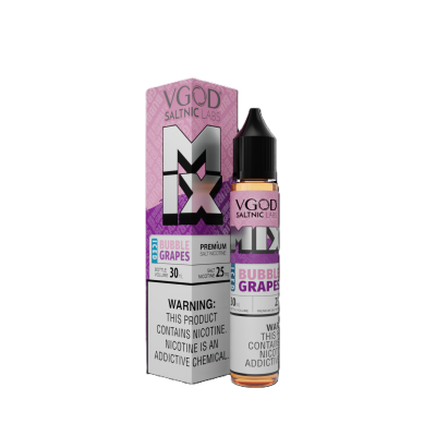Vgod Saltnic Mix Bubble Grape Iced 30ml