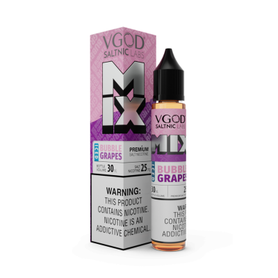 Vgod Saltnic Mix Bubble Grape Iced 30ml