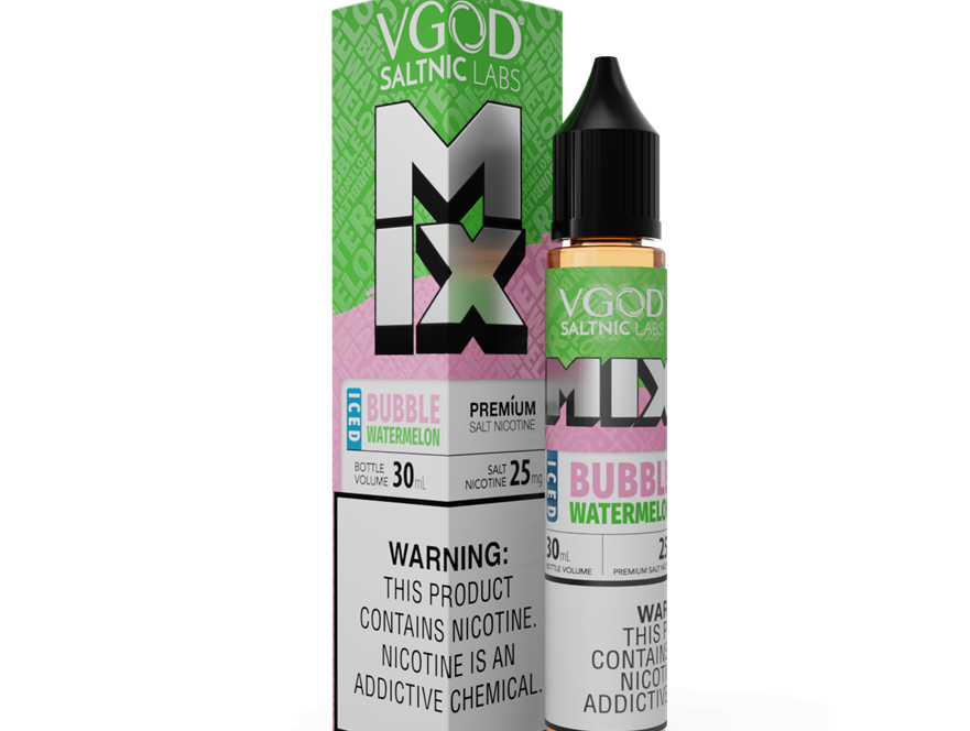 Vgod Saltnic Mix Bubble Watermelon Iced 30ml