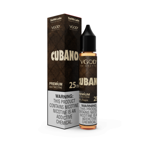 Vgod Saltnic Cubano 30ml