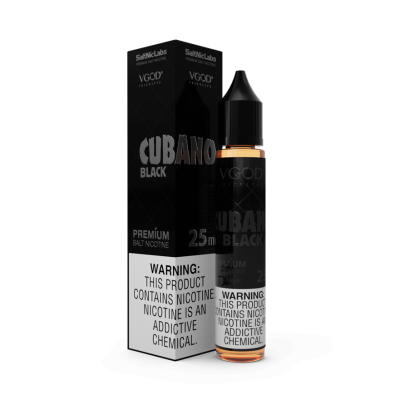 Vgod Saltnic Cubano Black 30ml