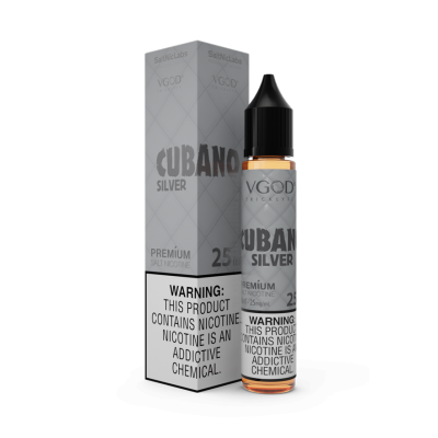Vgod Saltnic Cubano Silver 30ml