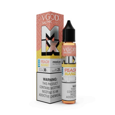 Vgod Saltnic Mix Peach Mango Iced 30ml
