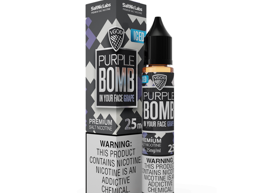 Vgod Saltnic Purple Bomb Ice 30ml