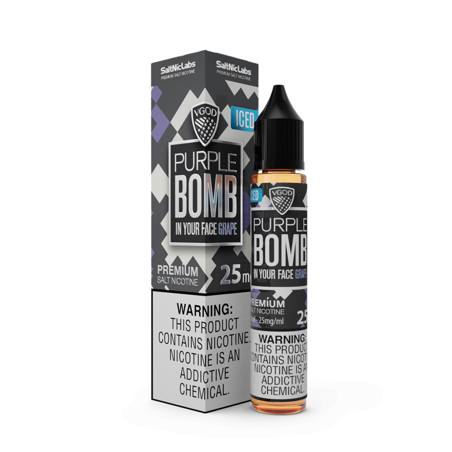 Vgod Saltnic Purple Bomb Ice 30ml