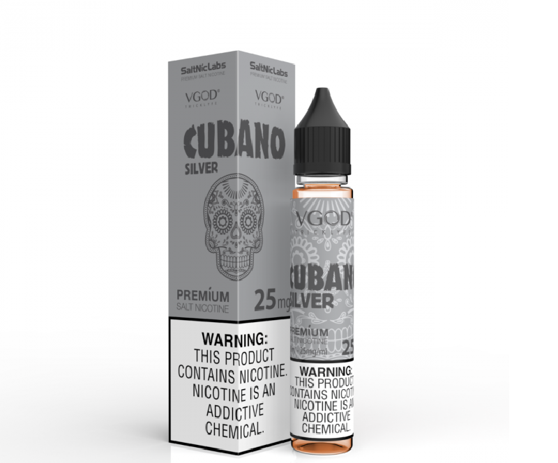 Vgod Saltnic Cubano Silver 30ml