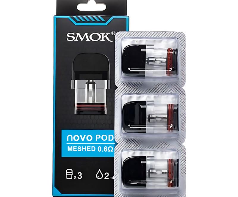 SMOK Novo, Novo 2, Novo 3, Novo 2x, Propod GT Kit, Novo Master Kit, Novo Master Box KitReplacement Pod 2ml 3pcs