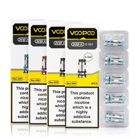 Voopoo PnP X Replacement Coil for Argus Pro 2 Kit / Drag 5 Kit / Uforce-X Tank (5pcs)