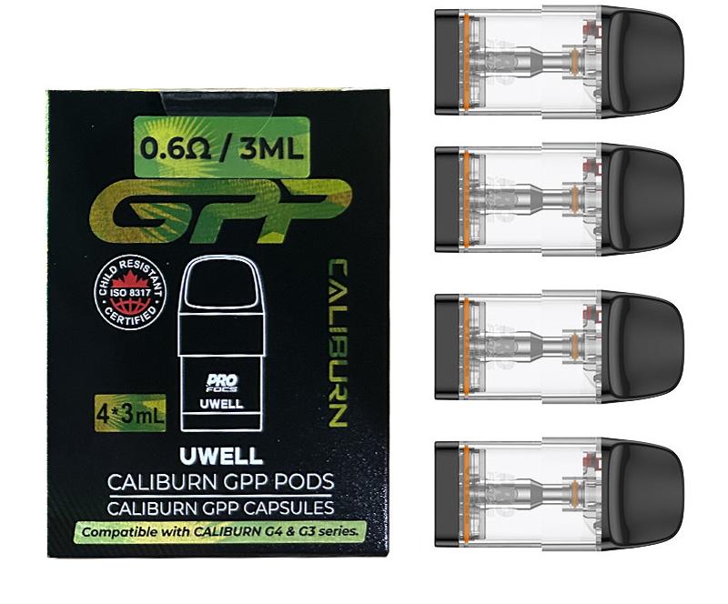 Uwell Caliburn GPP G3 / G4 / G5 Series Pod Cartridge (4pcs)