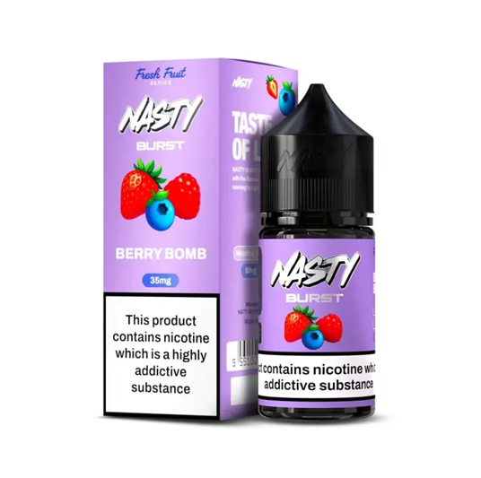 Nasty Burst Saltnic Berry Bomb 30ml