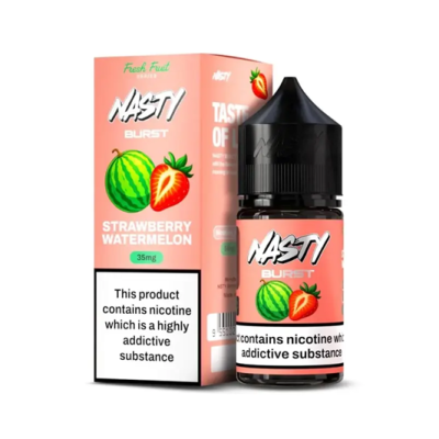 Nasty Burst Saltnic Strawberry Watermelon 30ml