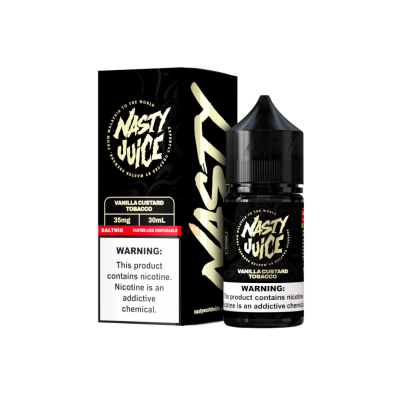 Nasty Juice Smooth Saltnic Vanilla Custard Tobacco 30ml