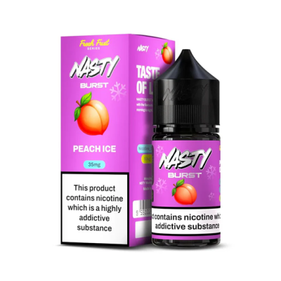 Nasty Burst Saltnic Peach Ice 30ml