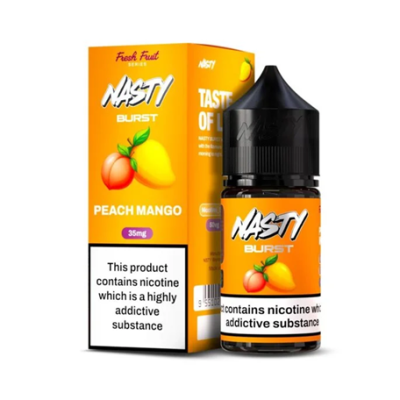 Nasty Burst Saltnic Peach Mango 30ml