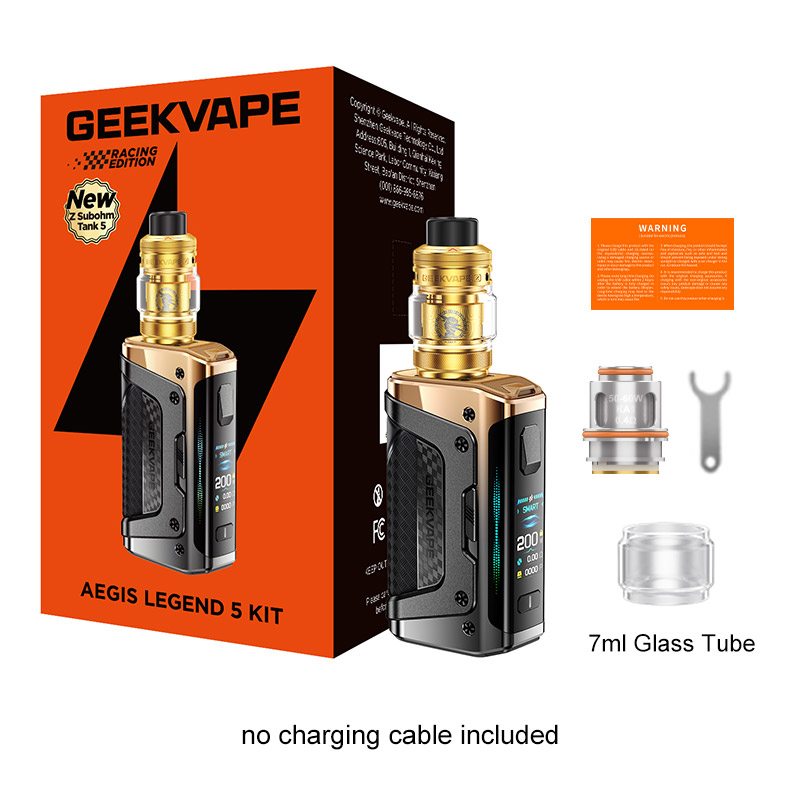 Geekvape Aegis Legend 5 Mod Kit with Z Sub Ohm Tank Atomizer 5.5ml (Including Batteries) - Image 3