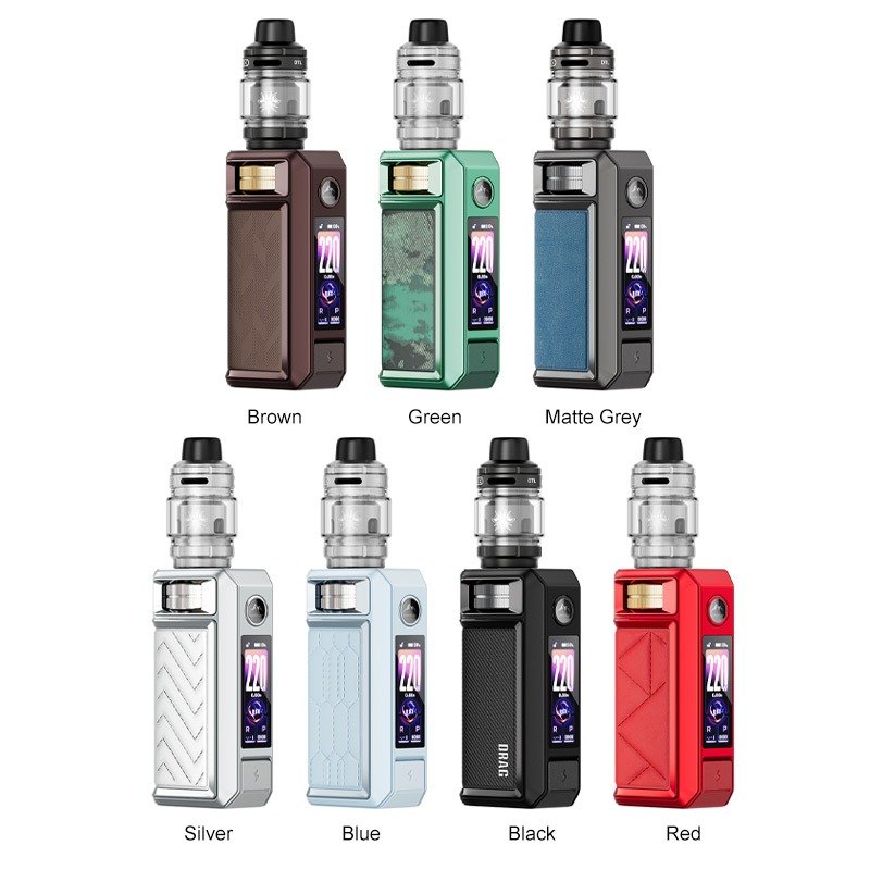 VOOPOO Drag 6 Mod Kit with Uforce-X Tank II 4400mAh 5ml (Max 220W) - Image 2